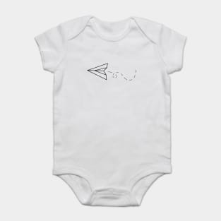 Paper Airplane Baby Bodysuit